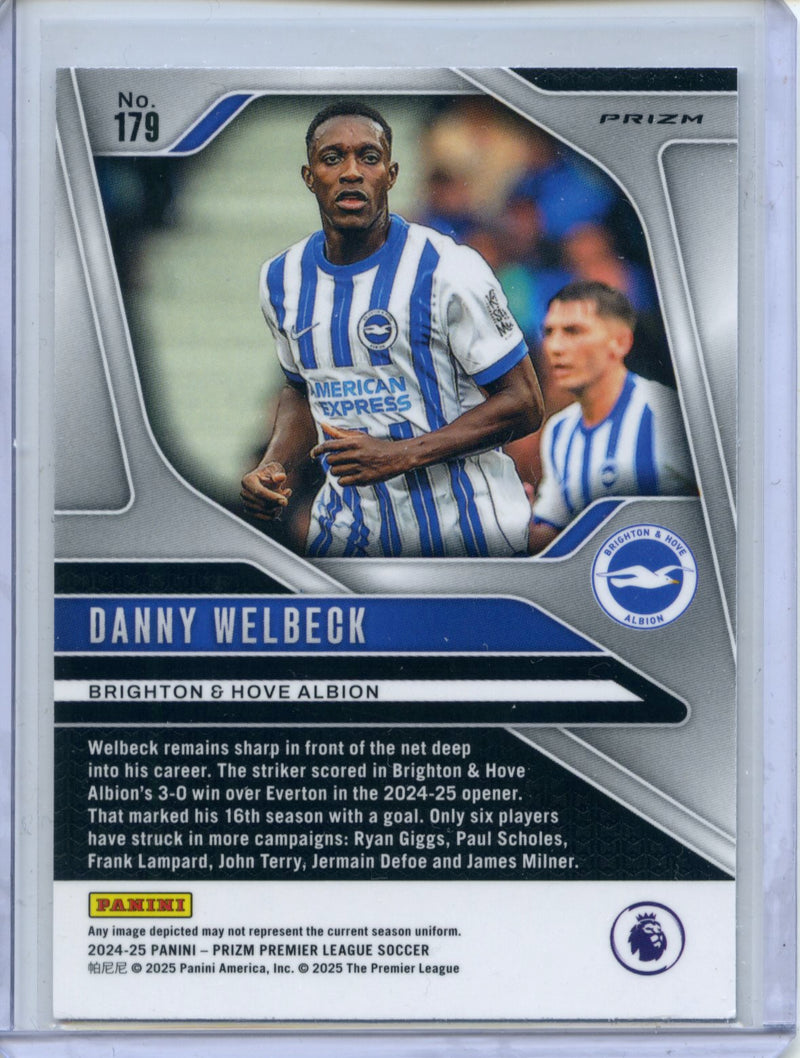 2024-25 Panini Prizm Premier League Danny Welbeck Lazer
