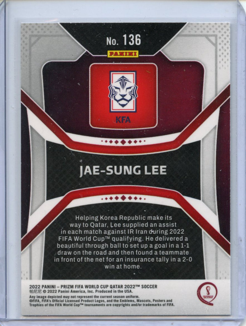 2022 Panini Prizm FIFA World Cup Qatar Jae-Sung Lee