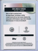 2025-26 Topps Finest UEFA Don-Angelo Konadu