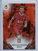 2023-24 Topps UEFA CC Alexis Mac Allister Inferno Foil
