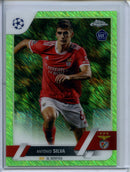 2022-23 Topps Chrome UEFA Antonio Silva Neon Green X-Fractor 364/399