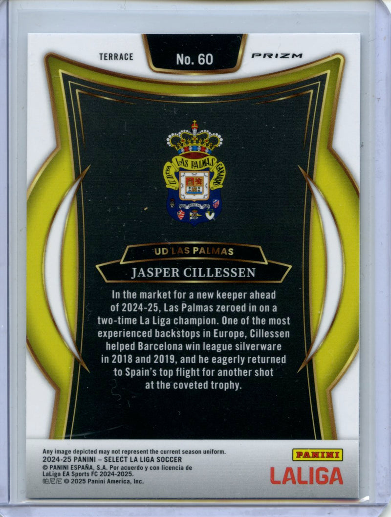 2024-25 Panini Select La Liga Jasper Cillessen Terrace Silver