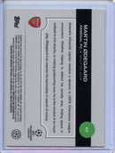 2024-25 Topps Chrome UEFA Club Comps Martin Odegaard Night Vision RayWave 61/225