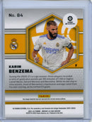 2021-22 Panini Mosaic La Liga Karim Benzema