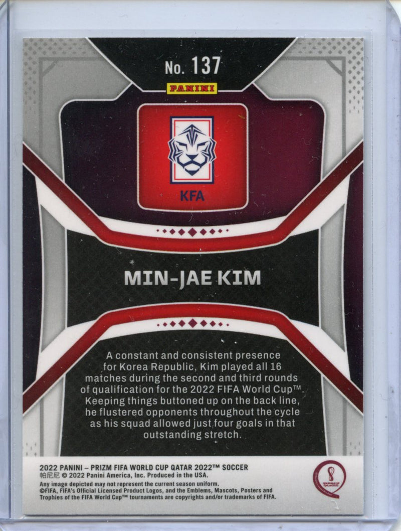 2022 Panini Prizm FIFA World Cup Qatar Min-Jae Kim