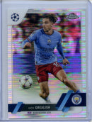 2022-23 Topps Chrome UEFA Jack Grealish Pulsar Refractor