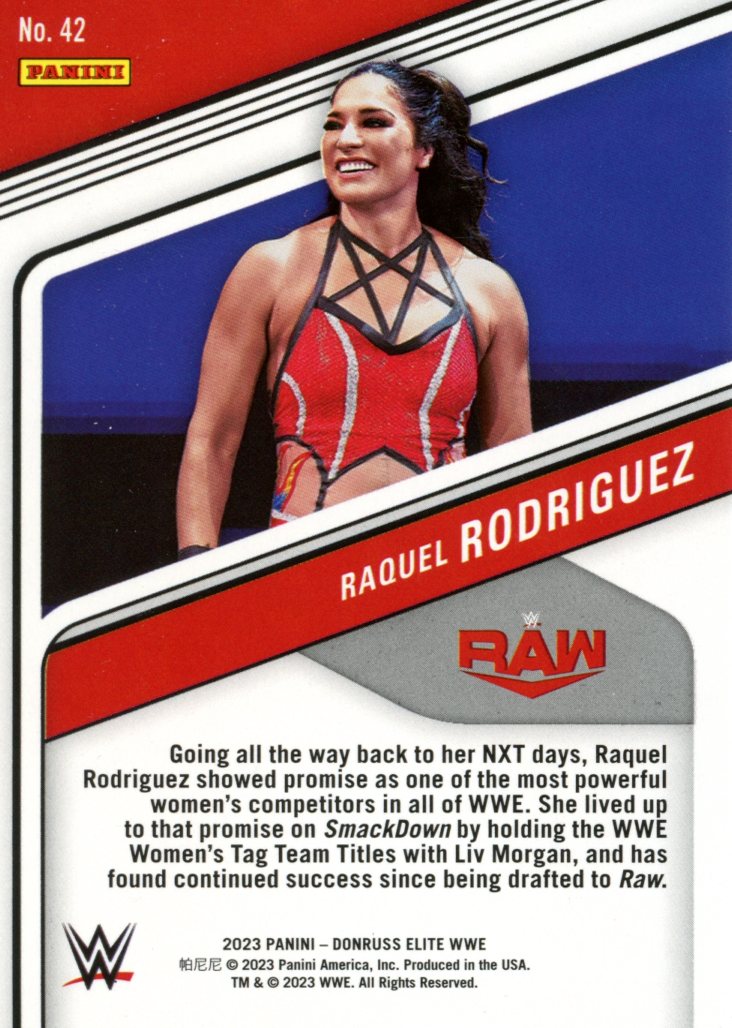 2023 Panini Donruss Elite WWE Raquel Rodriguez