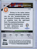 2024 Topps Chrome UEFA Euro Jeremie Frimpong