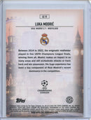 2023-24 Topps Chrome UEFA Luka Modric London Calling