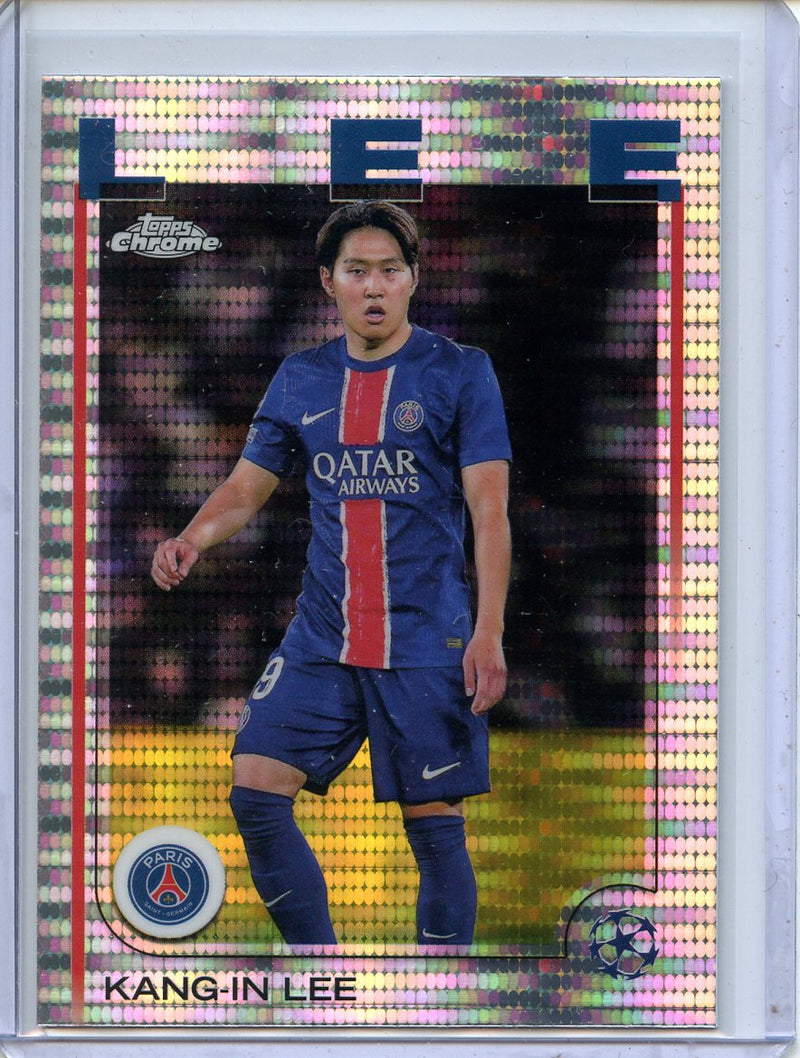 2024-25 Topps Chrome UEFA Club Comps Kang-in Lee Pulsar