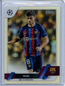 2022-23 Topps Chrome UEFA Pedri Refractor
