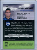 2021-22 Topps Stadium Club Chrome UEFA Champions League Lautaro Martinez