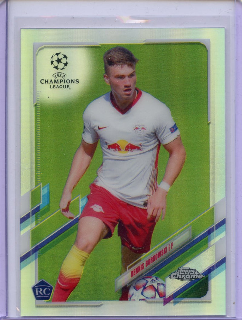 2020-21 Topps Chrome UEFA CL Dennis Borkowski Refractor