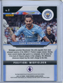 2021-22 Panini Prizm Premier League Ilkay Gundogan