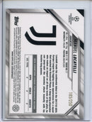 2021-22 Topps Chrome UEFA CL Manuel Locatelli Purple Mini-Diamond 185/250