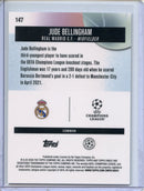 2025-26 Topps Finest UEFA Jude Bellingham