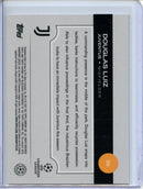 2024-25 Topps Chrome UEFA Club Comps Douglas Luiz Magenta Lava 27/75