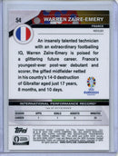 2024 Topps Chrome UEFA Euro Warren Zaire-Emery