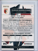 2020-21 Finest Bundesliga Florian Niederlechner Purple Wave 68/250