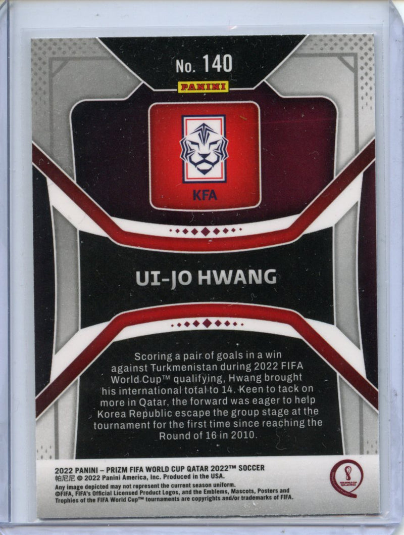 2022 Panini Prizm FIFA World Cup Qatar Ui-Jo Hwang