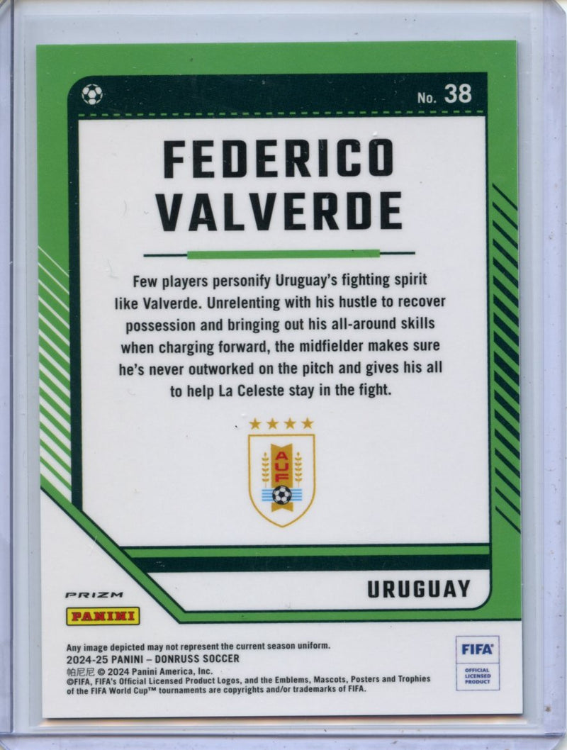 2024-25 Donruss Federico Valverde Argyle