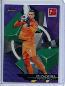 2020-21 Finest Bundesliga Jiri Pavlenka Purple Wave 70/250