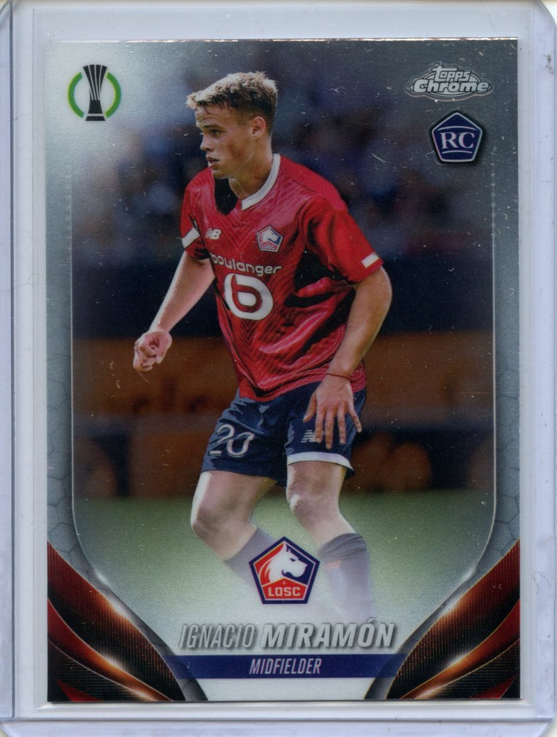 2023-24 Topps Chrome UEFA Ignacio Miramon