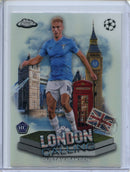 2023-24 Topps Chrome UEFA Gustav Isaksen London Calling