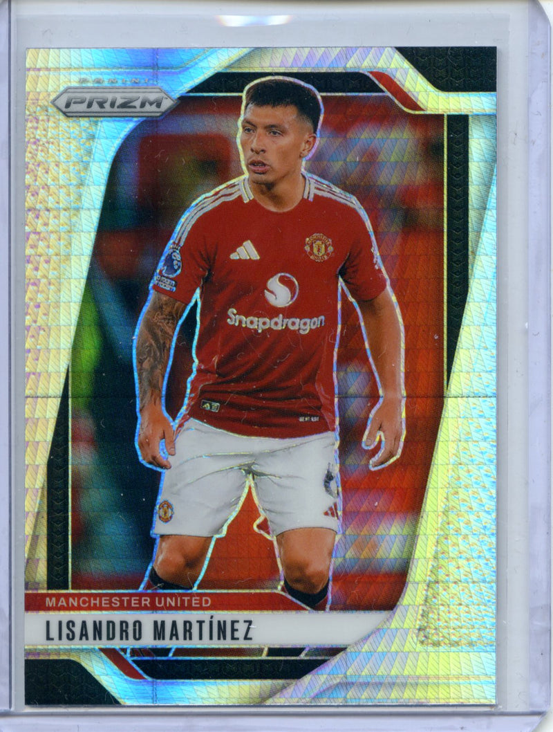 2024-25 Panini Prizm Premier League Lisandro Martinez Hyper