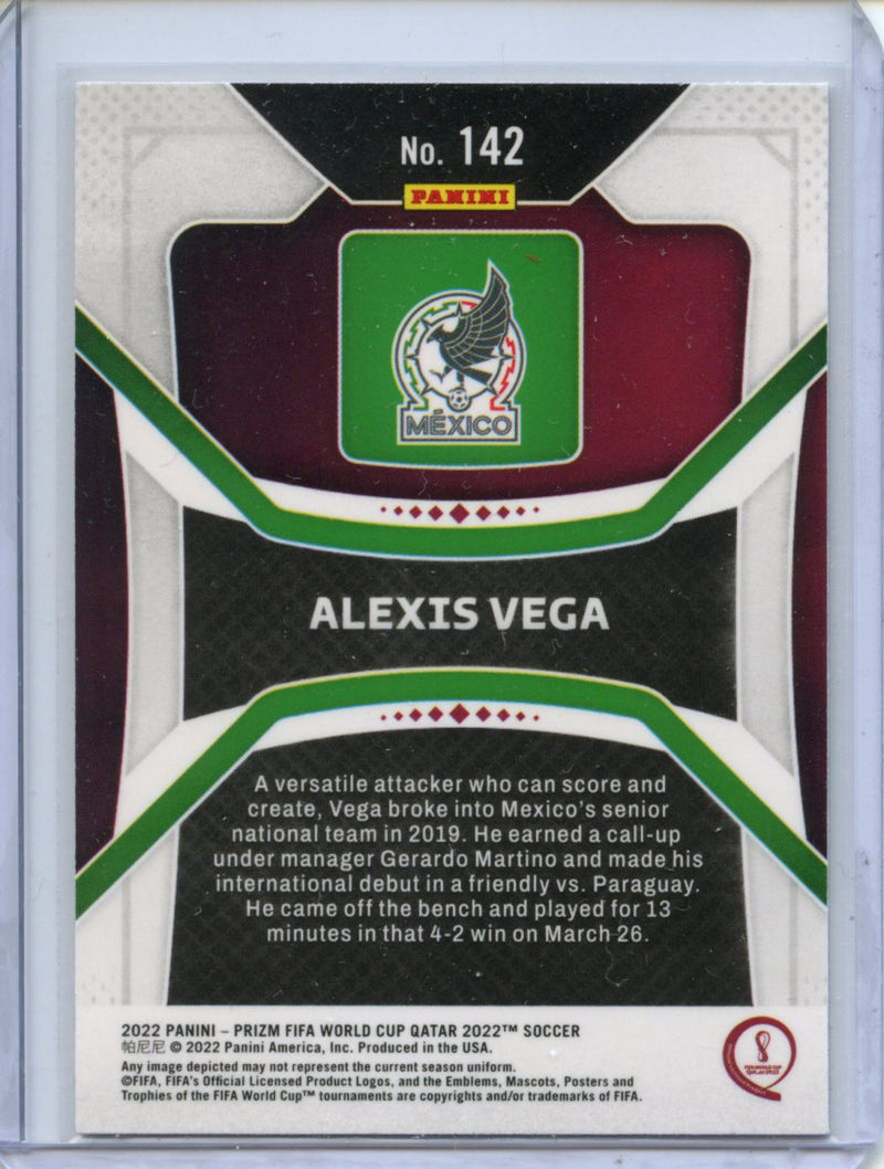 2022 Panini Prizm FIFA World Cup Qatar Alexis Vega