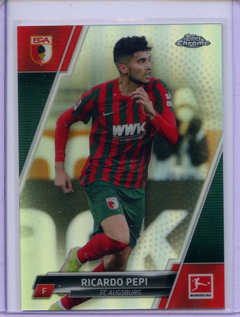 2021-22 Topps Chrome Bundesliga Soccer Ricardo Pepi Refractor