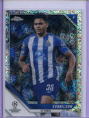2021-22 Topps Chrome UEFA CL Evanilson Speckle Refractor