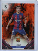 2023-24 Topps UEFA CC Gavi Inferno Foil