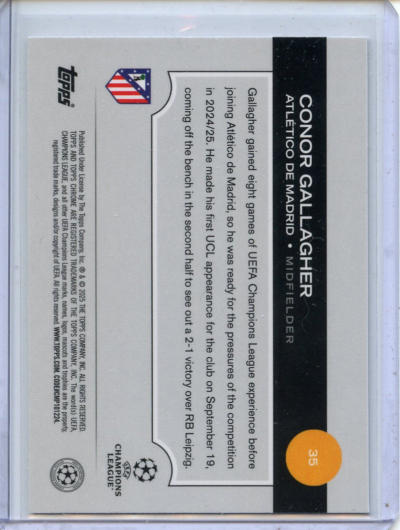 2024-25 Topps Chrome UEFA Club Comps Conor Gallagher Pulsar