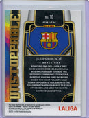 2023-24 Panini Select La Liga Jules Kounde Unstoppable