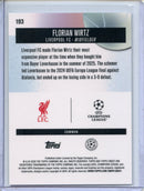 2025-26 Topps Finest UEFA Florian Wirtz