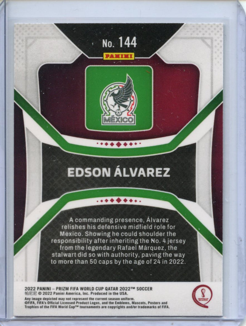 2022 Panini Prizm FIFA World Cup Qatar Edson Alvarez