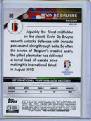 2024 Topps Chrome UEFA Euro Kevin De Bruyne