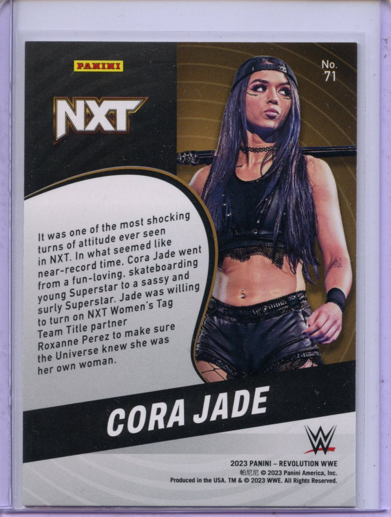 2023 Revolution WWE Cora Jade