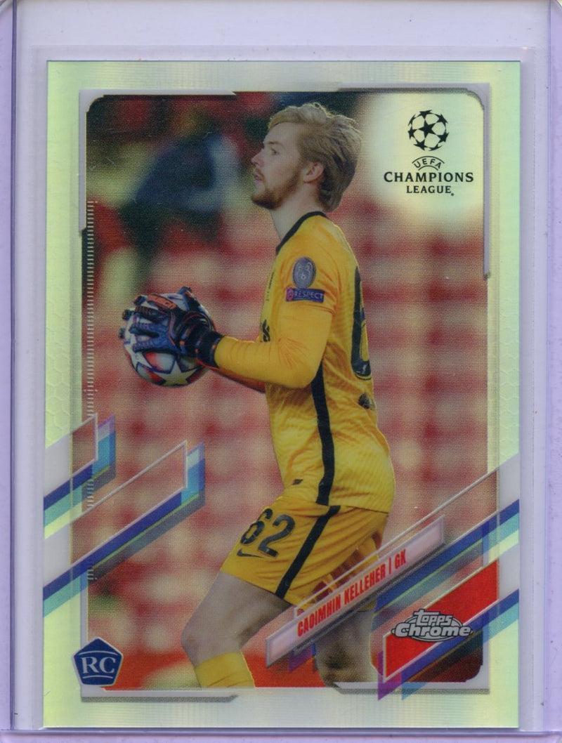 2020-21 Topps Chrome UEFA CL Caoimhin Kelleher Refractor