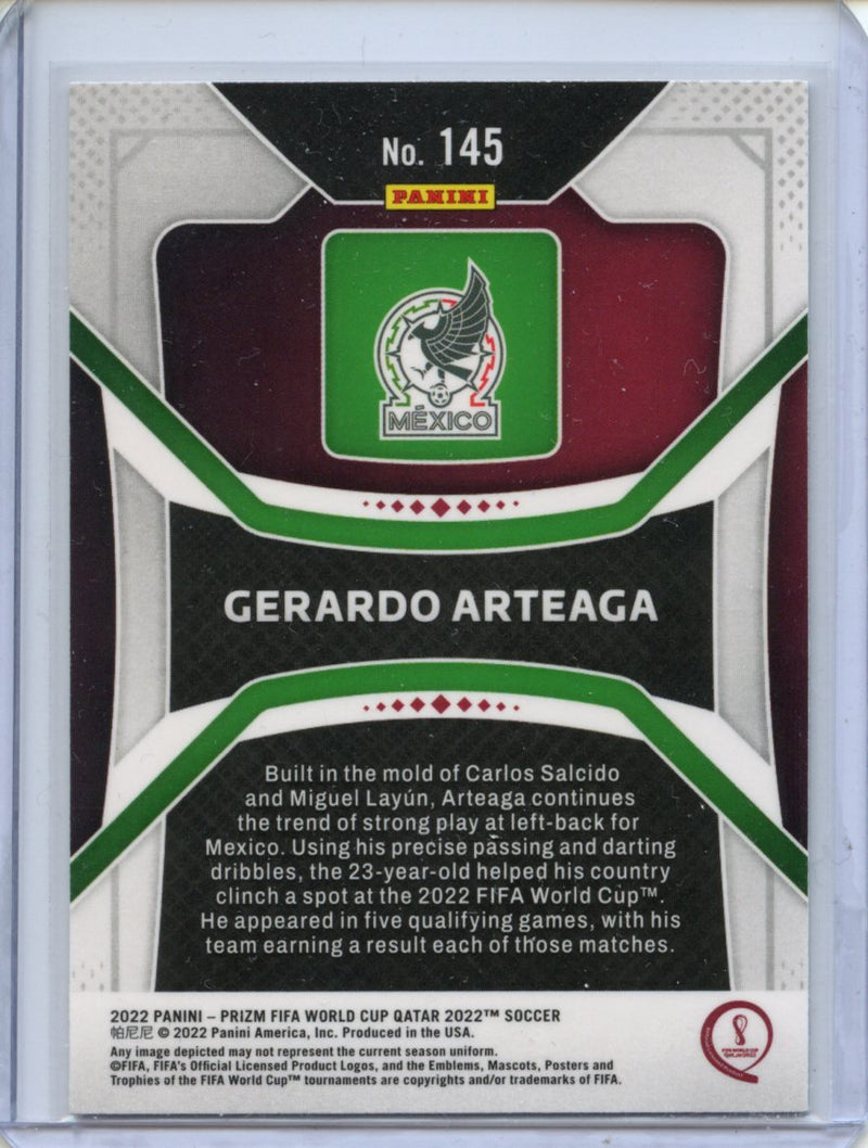 2022 Panini Prizm FIFA World Cup Qatar Gerardo Arteaga