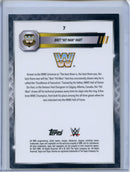 2025 Topps Chrome WWE Bret "Hit Man" Hart