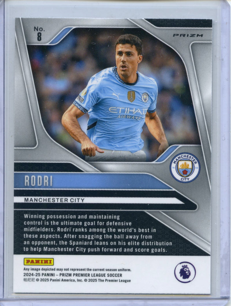 2024-25 Panini Prizm Premier League Rodri Mojo