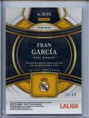 2023-24 Panini Select La Liga Fran Garcia Select Swatches Purple 39/49
