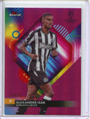 2023-24 Topps Finest UEFA Club Competitions Alexander Isak Rose Gold 49/75