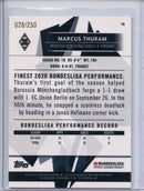 2020-21 Finest BundesligaMarcus Thuram Purple Wave 28/250