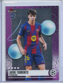 2025-26 Topps Finest UEFA Jofre Torrents