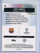 2025-26 Topps Finest UEFA Jofre Torrents
