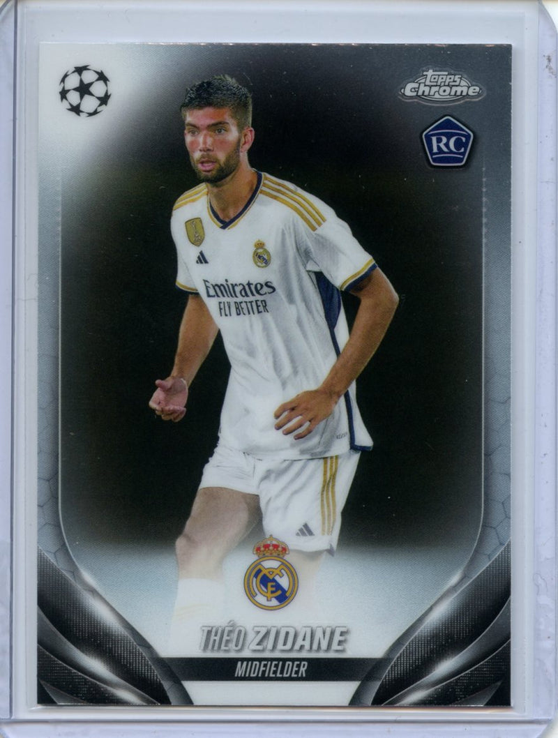 2023-24 Topps Chrome UEFA Theo Zidane