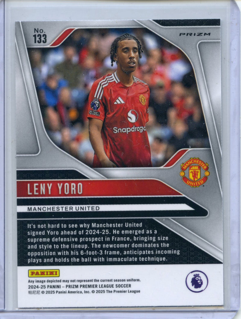 2024-25 Panini Prizm Premier League Leny Yoro Mojo